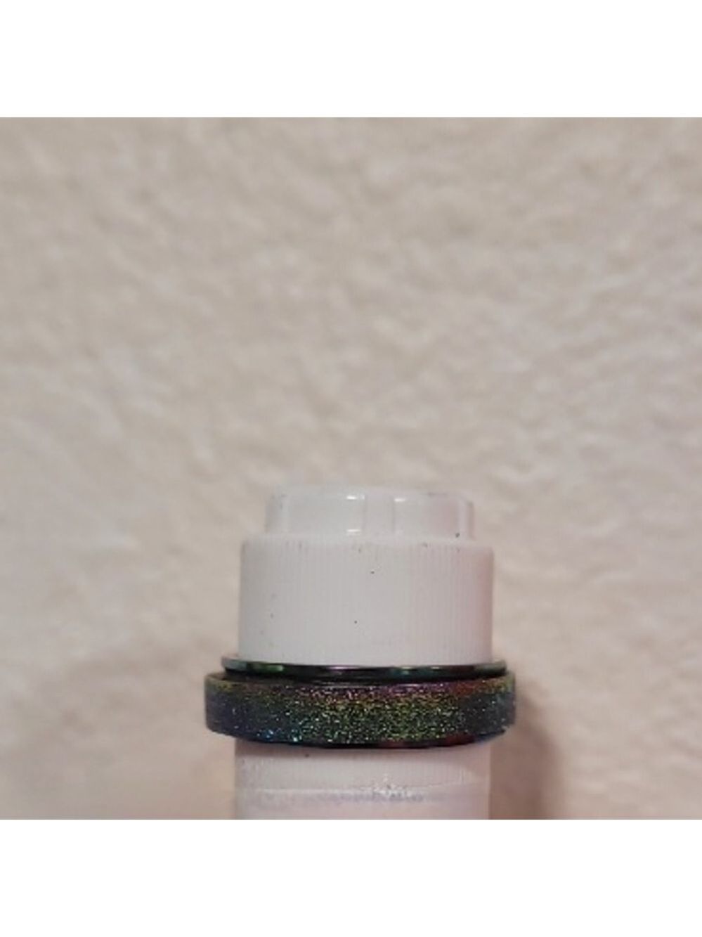 NWOT Iridescent Rainbow Spinner Ring: Meditation Fidget Ring 10.5